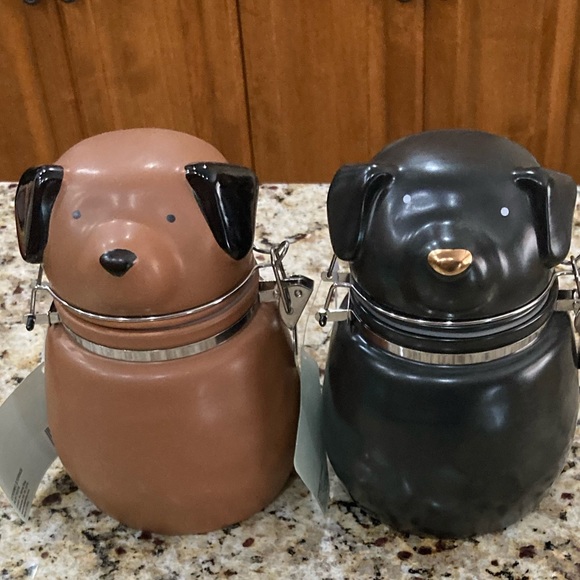 Hobby Lobby Accents Nwt Puppy Dog Canister Set Poshmark